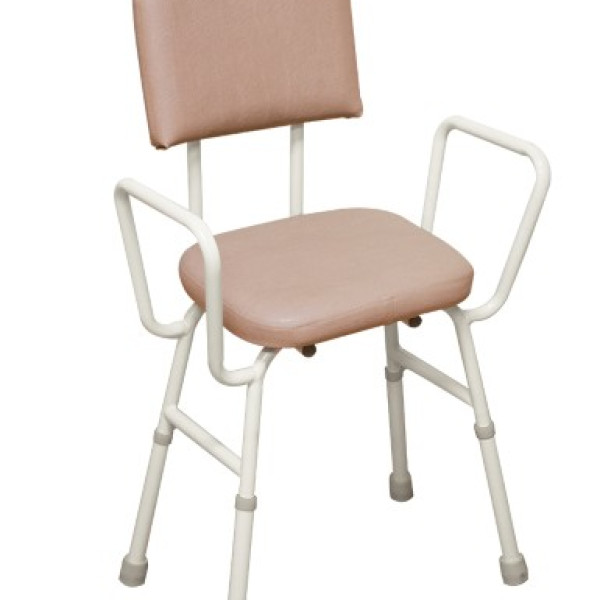 Kitchen Perching Stool with Arms - EQ6973